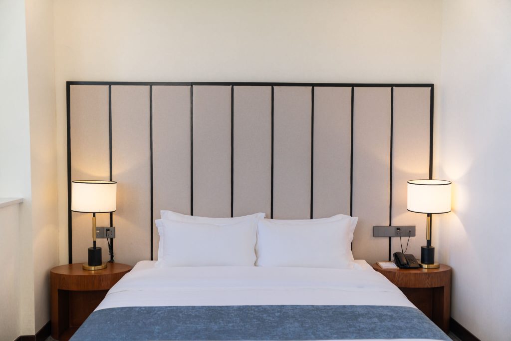 A premium Suite at Legend Hotel and Resort in Sihanoukville, Cambodia, showcasing elegant furnishings and a tranquil space for a luxurious stay.