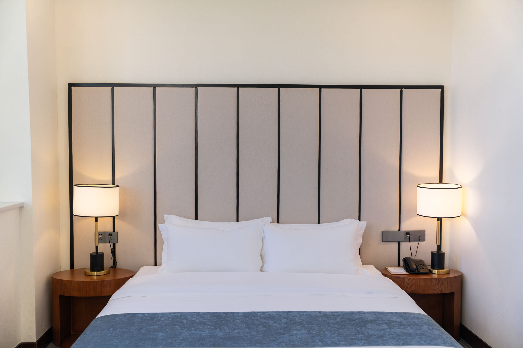 A premium Suite at Legend Hotel and Resort in Sihanoukville, Cambodia, showcasing elegant furnishings and a tranquil space for a luxurious stay.